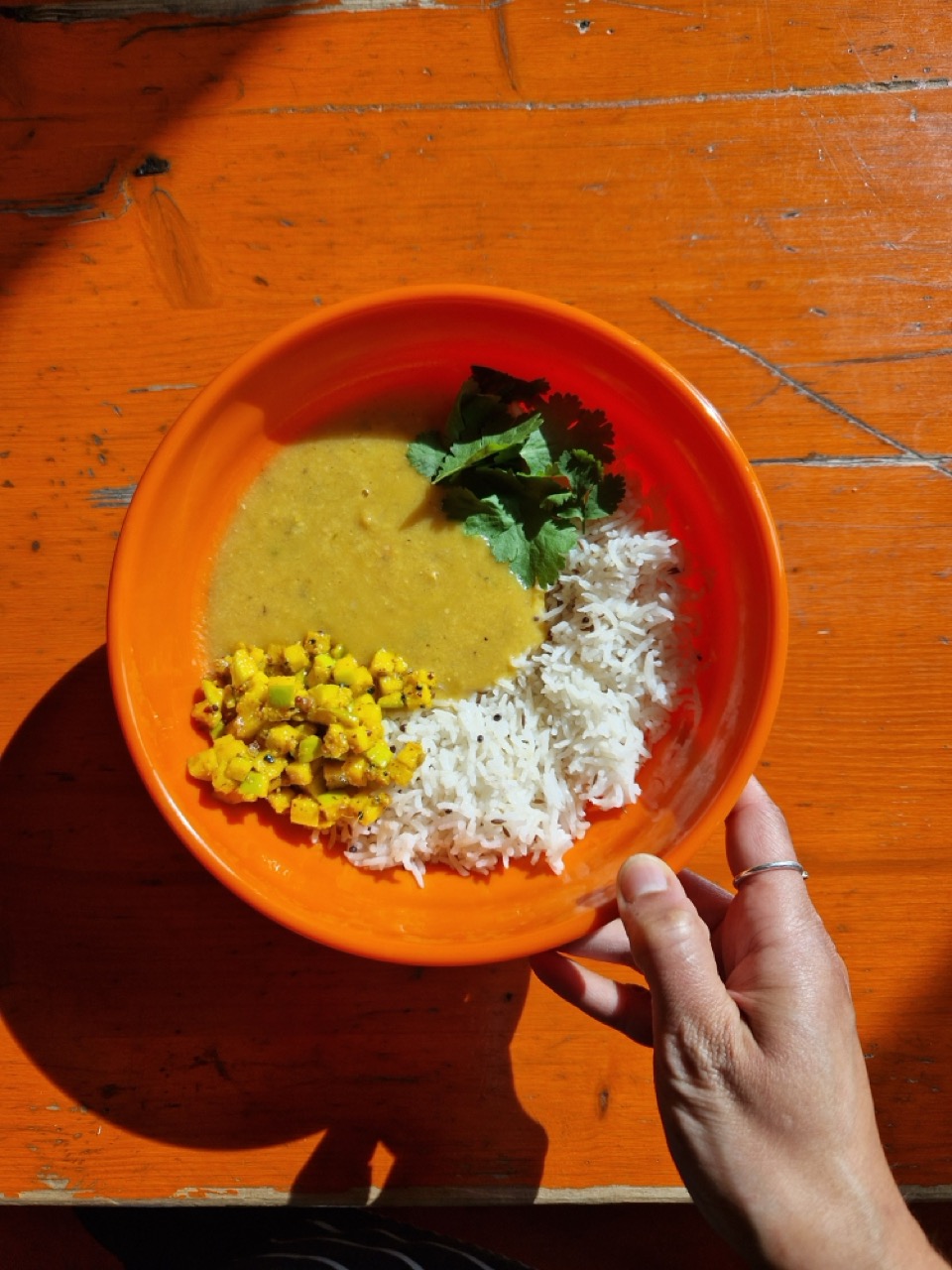Parveen's RECIPE IMAGE - apple achaar with the masoor daal Large Parveen's RECIPE IMAGE - apple achaar with the masoor daal Large